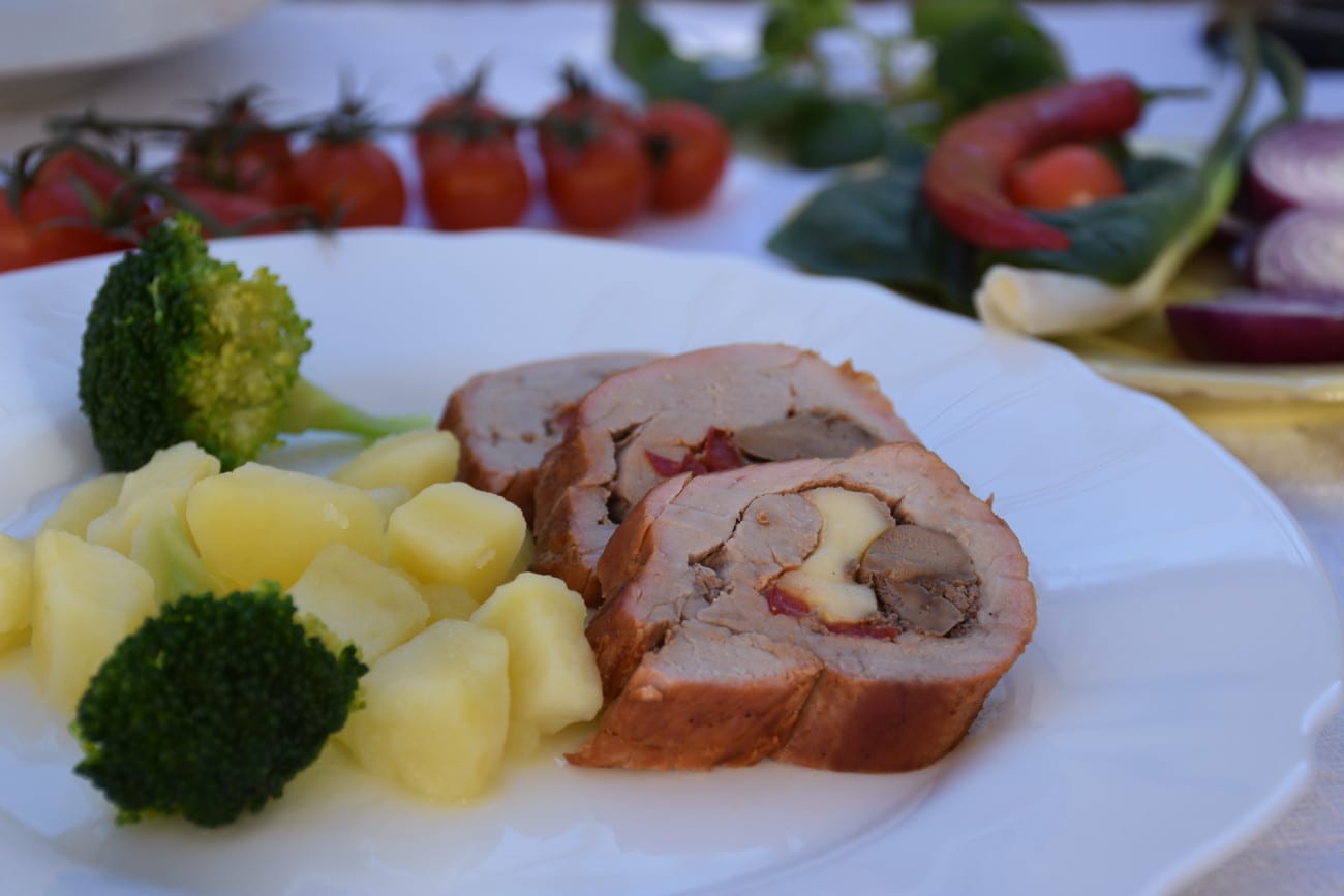 Rulada din muschi de porc