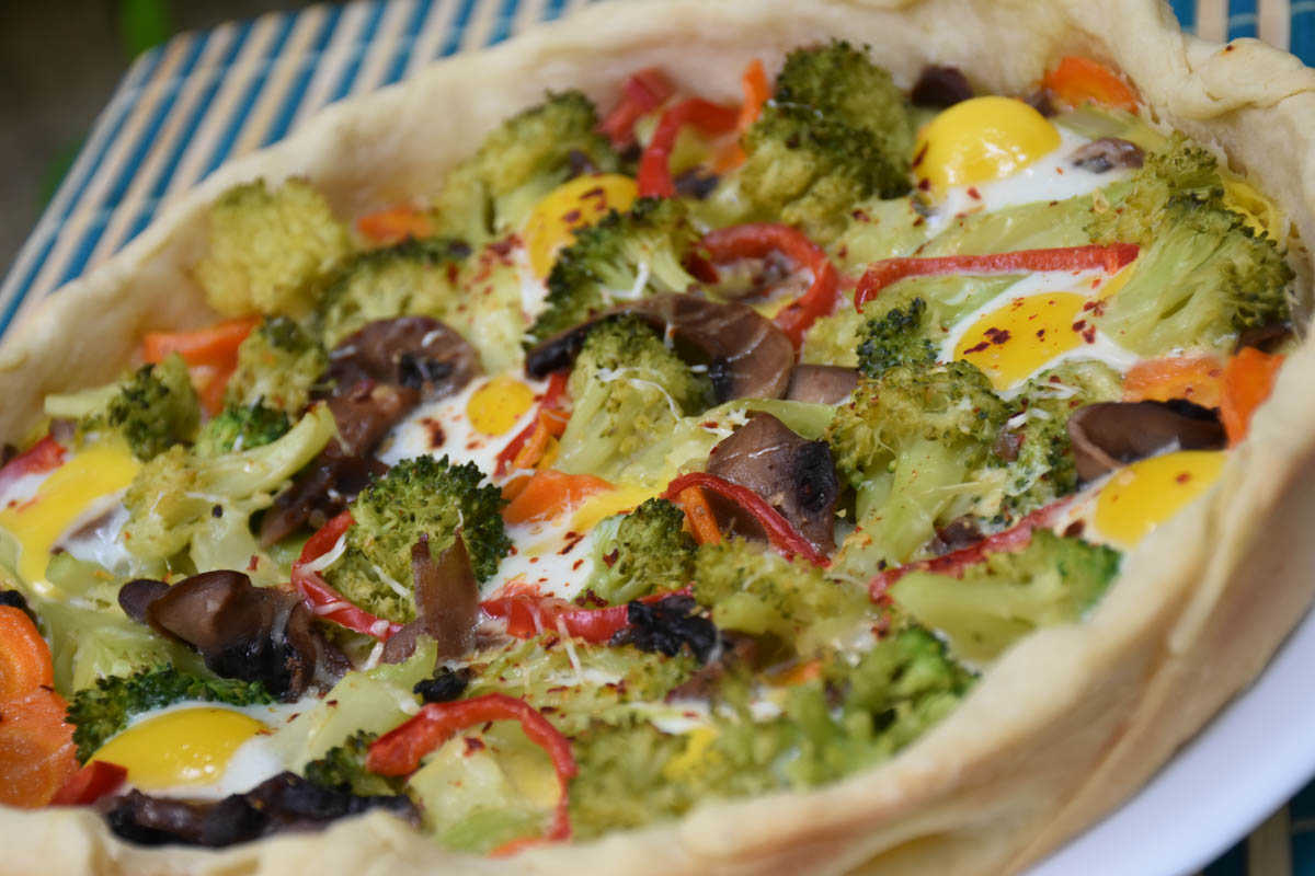 Tarta cu broccoli