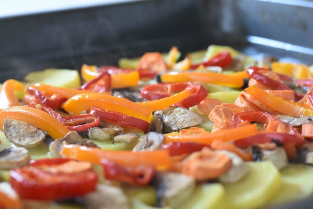 legume in cuptor-reteta