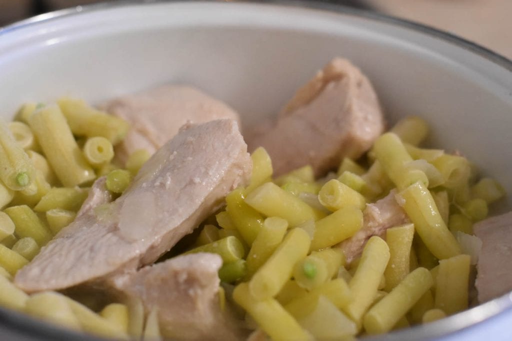 piept de pui cu pastai -reteta