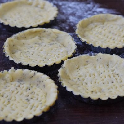 modelarea mini tarte - reteta