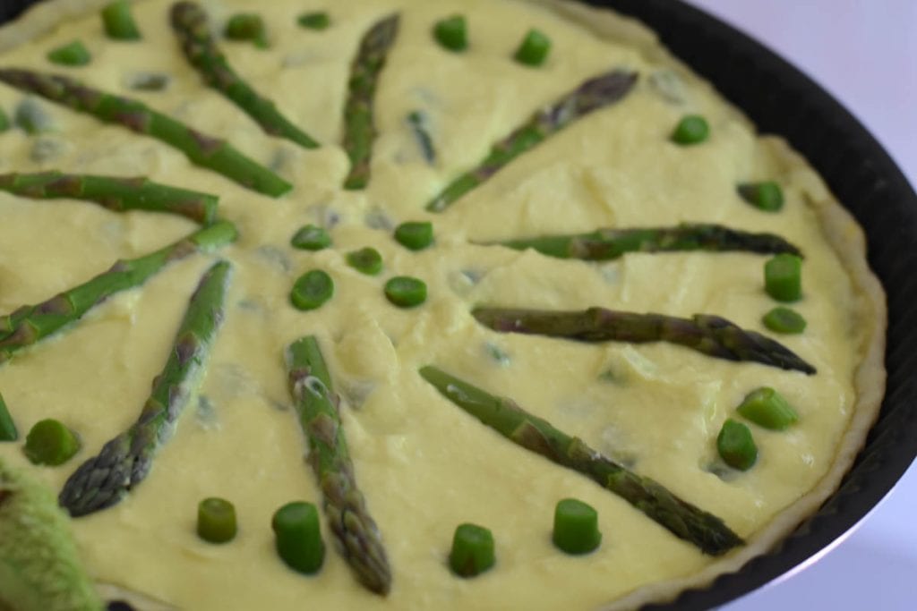 tarta cu sparanghel si branza-reteta