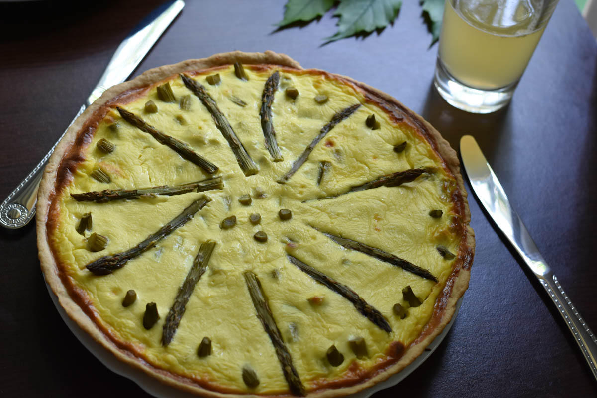 Tarta cu sparanghel