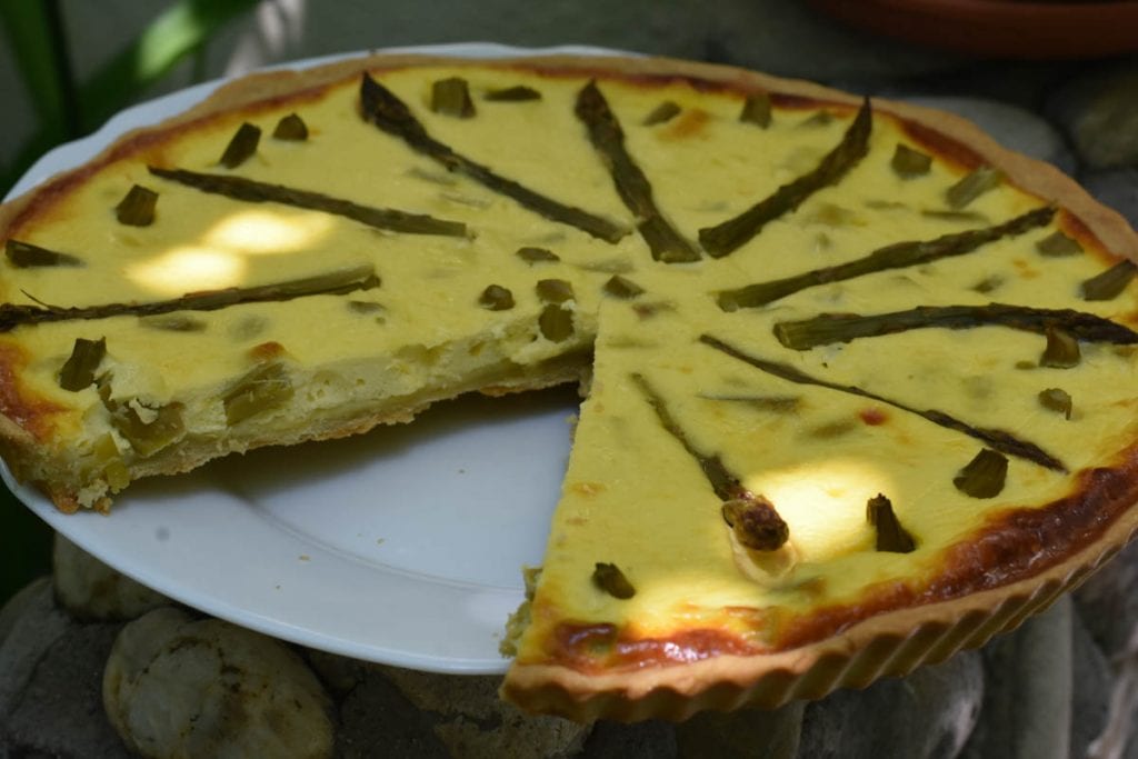 tarta cu sparanghel - vezi reteta