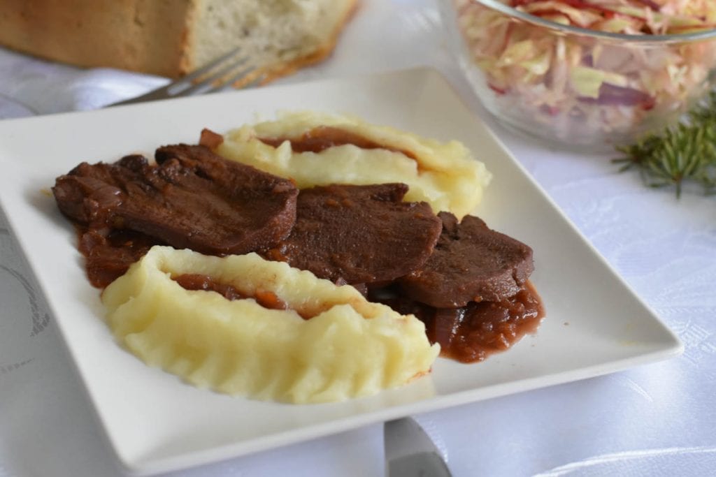 Limba de vita cu sos-reteta
