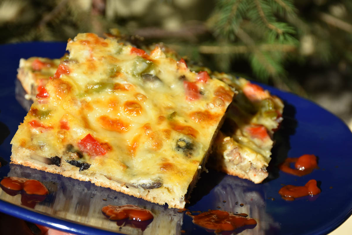 Pizza cu legume