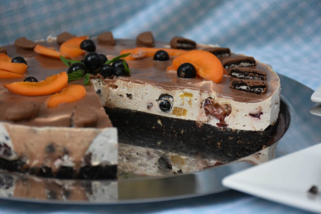 cheseecake oreo cu caise-reteta